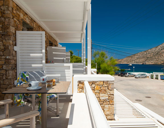 Sunlight superior hospitality in Sifnos - Verandas with sea views
