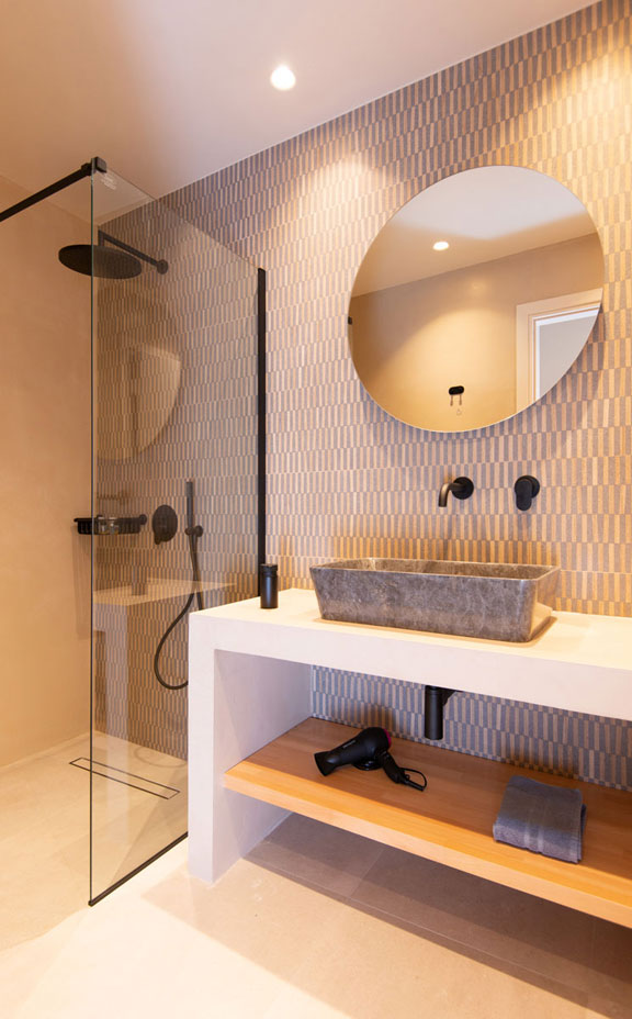 Sunlight superior hospitality in Sifnos - Modern bathroom